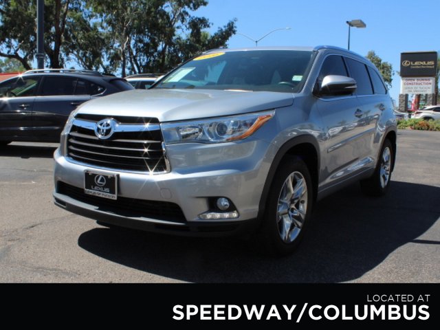 Pre Owned 2016 Toyota Highlander Limited Awd - 